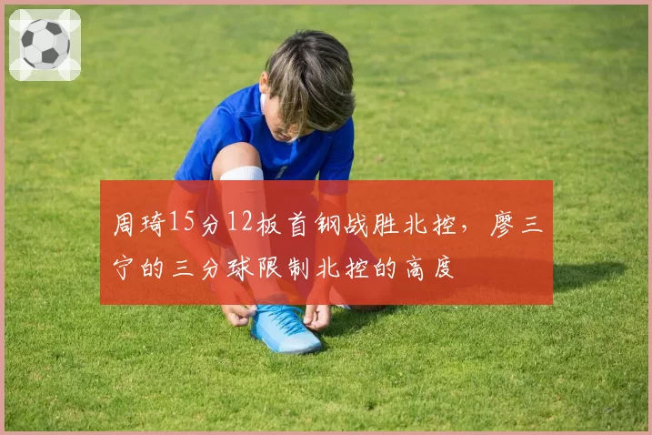 周琦15分12板首钢战胜北控，廖三宁的三分球限制北控的高度